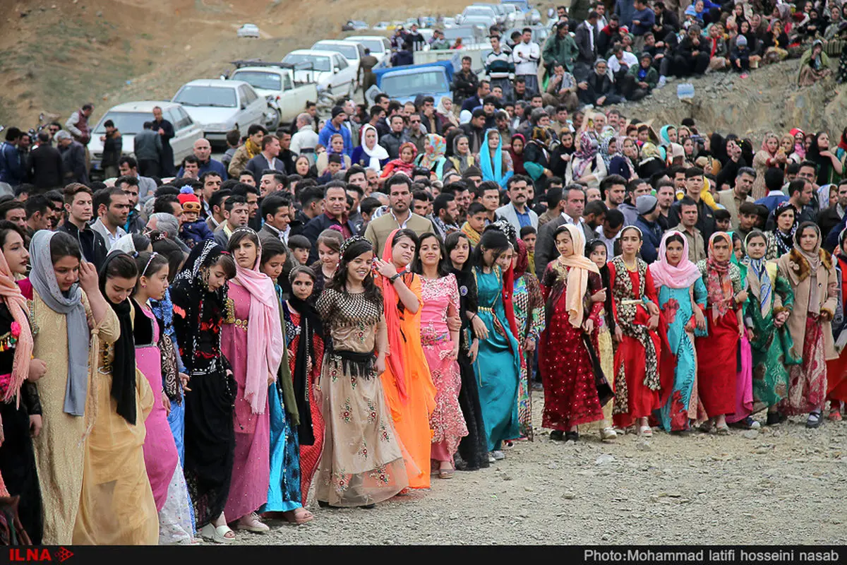 مراسم جشن نوروز روستای چشمیدر هورامان 1404