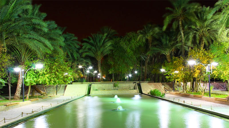 باغ گلشن طبس: کشف بهشت سرسبز کویر