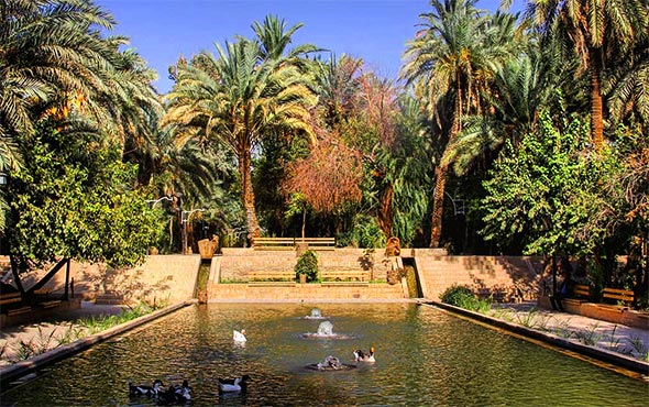 باغ گلشن طبس: کشف بهشت سرسبز کویر