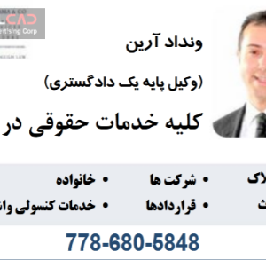 ونداد آرین — وکیل و حقوقدان بین‌المللی