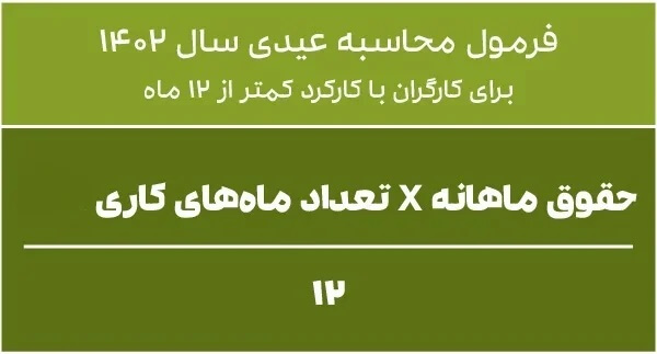 سنوات و عیدی چگونه محاسبه میشود؟ | راهنمای کامل و قانونی 1 سنوات و عیدی
